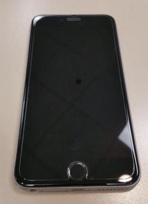 After repair - perfect screen